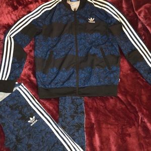 Adidas Track Suit.